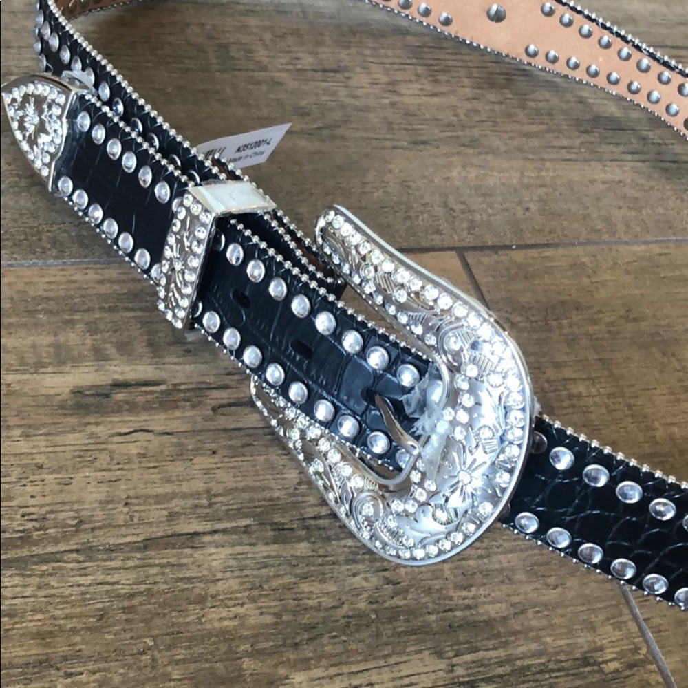 Western Belt with Rhinestones by Blazin Roxx